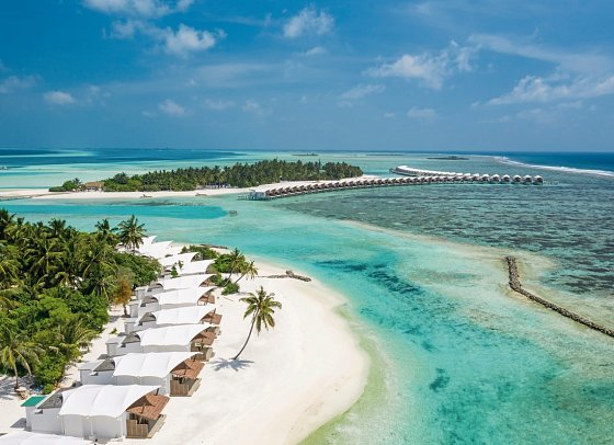 Cinnamon Hakuraa Huraa Maldives - Wohnbeispiel Platinum Beach Bungalow (Zimmercodierung BB2)