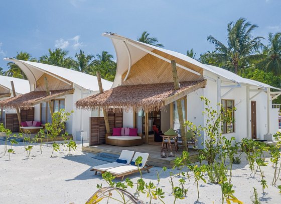 Cinnamon Hakuraa Huraa Maldives - Wohnbeispiel Platinum Beach Bungalow (Zimmercodierung BB2)
