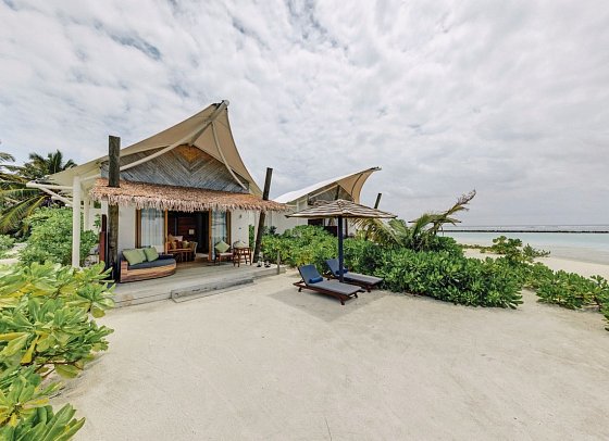 Cinnamon Hakuraa Huraa Maldives - Wohnbeispiel Beach Bungalow (Zimmercodierung BB1)