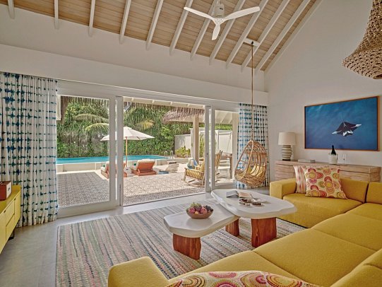 Finolhu, a Seaside Collection Resort - Wohnbeispiel Beach Pool Villa (Zimmercodierung FB1)