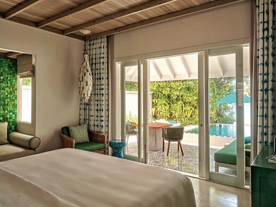 Finolhu, a Seaside Collection Resort - Wohnbeispiel Beach Pool Villa (Zimmercodierung VB3)