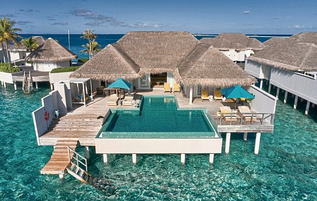 Finolhu, a Seaside Collection Resort - Wohnbeispiel Water Villa with Pool (Zimmercodierung FX1)