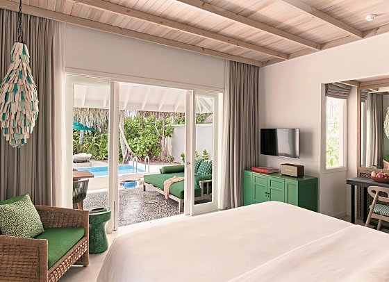 Finolhu, a Seaside Collection Resort - Wohnbeispiel Private Pool Villa (Zimmercodierung VB2)