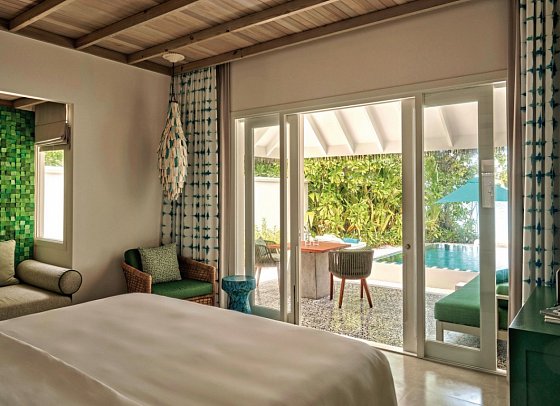 Finolhu, a Seaside Collection Resort - Wohnbeispiel Beach Pool Villa (Zimmercodierung VB3)