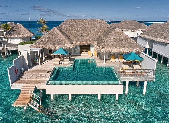 Finolhu, a Seaside Collection Resort - Wohnbeispiel Water Villa with Pool (Zimmercodierung FX1)