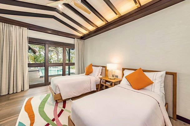 OZEN LIFE Maadhoo - Wohnbeispiel Earth Pool Pavilion (Zimmercodierung WB1)