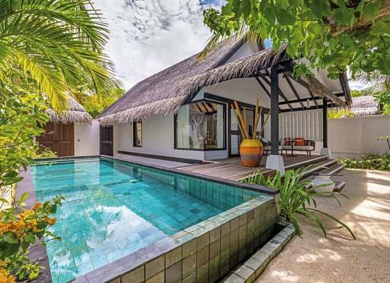 OZEN LIFE Maadhoo - Wohnbeispiel Earth Villa with Pool (Zimmercodierung VB2)