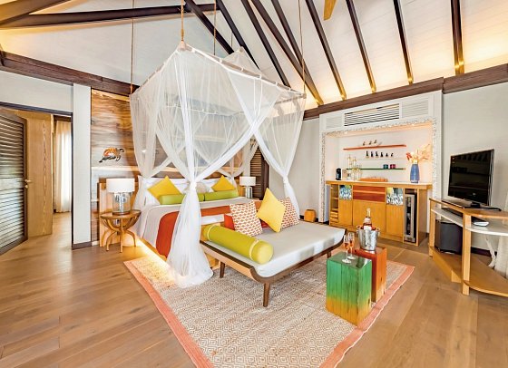 OZEN LIFE Maadhoo - Wohnbeispiel Earth Pool Pavilion (Zimmercodierung WB1)