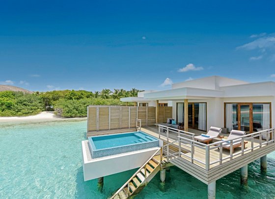Niva Dhigali Maldives - Wohnbeispiel Lagoon Villa with Pool (Zimmercodierung VL1)