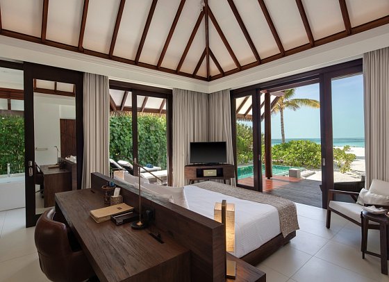 Heritance Aarah Maldives - Wohnbeispiel Family Beach Pool Villa