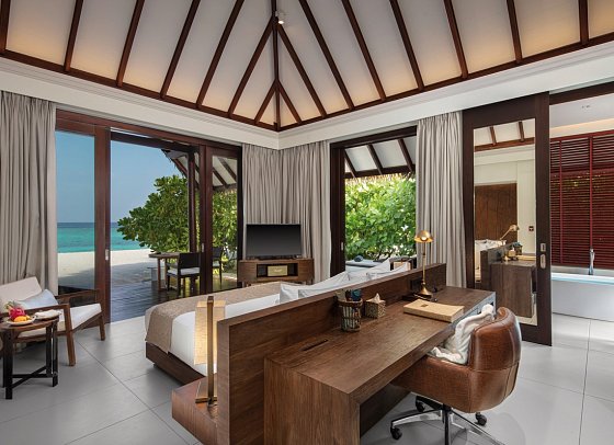 Heritance Aarah Maldives - Wohnbeispiel Beach Villa