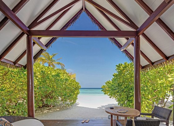 Heritance Aarah Maldives - Wohnbeispiel Beach Villa