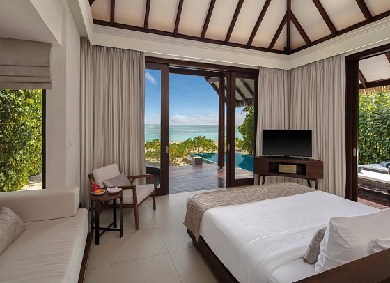 Heritance Aarah Maldives - Wohnbeispiel Beach Pool Villa