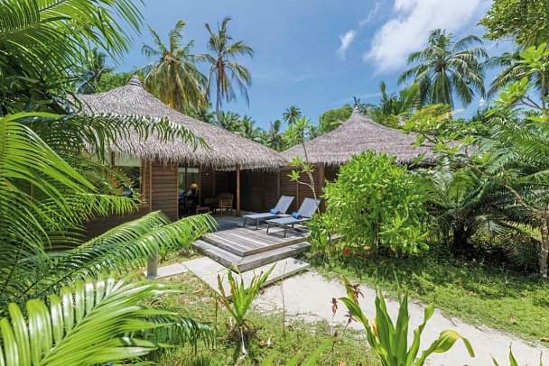 Niva Kuramathi Maldives - Wohnbeispiel Beach Bungalow (Zimmercodierung BB1)