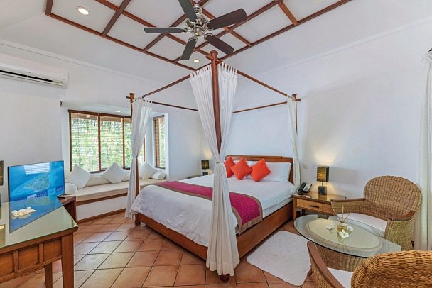 Kuramathi Maldives - Wohnbeispiel Deluxe Beach Villa (Zimmercodierung VB4)