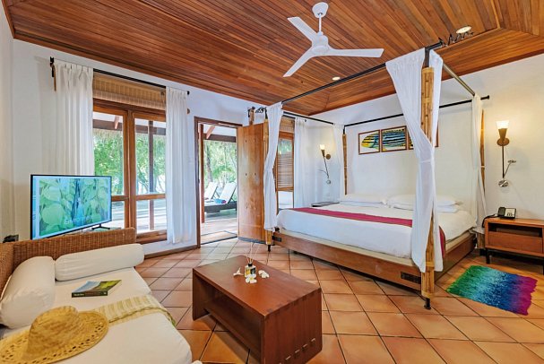 Niva Kuramathi Maldives - Wohnbeispiel Beach Villa (Zimmercodierungen VB1 & VB2)
