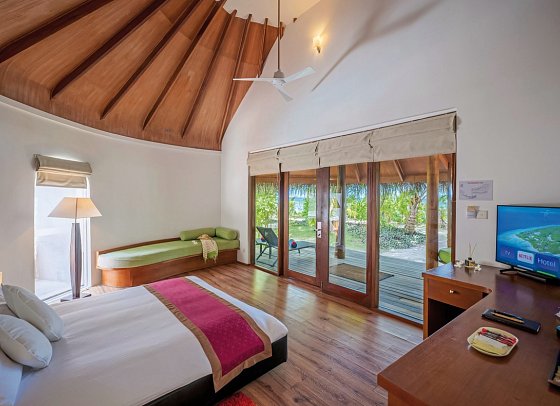 Niva Kuramathi Maldives - Wohnbeispiel Superior Beach Villa (Zimmercodierung VB3)