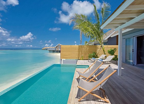 Niva Kuramathi Maldives - Wohnbeispiel Pool Villa (Zimmercodierung VB6)