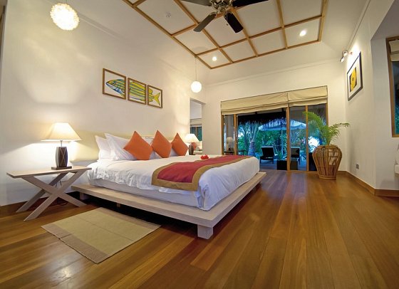 Niva Kuramathi Maldives - Wohnbeispiel Honeymoon Pool Villa (Zimmercodierung VB7)