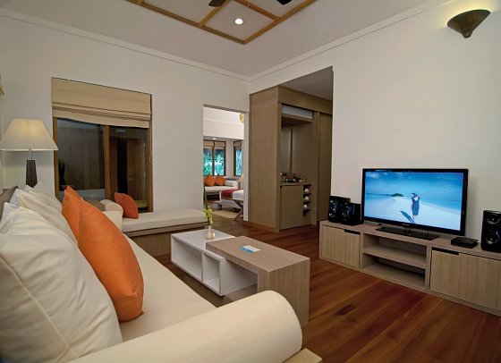 Niva Kuramathi Maldives - Wohnbeispiel Honeymoon Pool Villa (Zimmercodierung VB7)