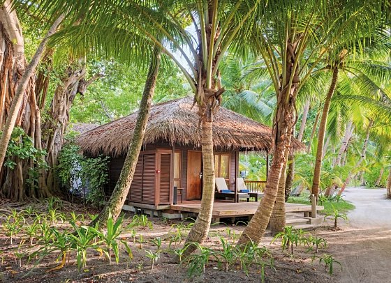Niva Kuramathi Maldives - Wohnbeispiel Beach Villa (Zimmercodierungen VB1 & VB2)