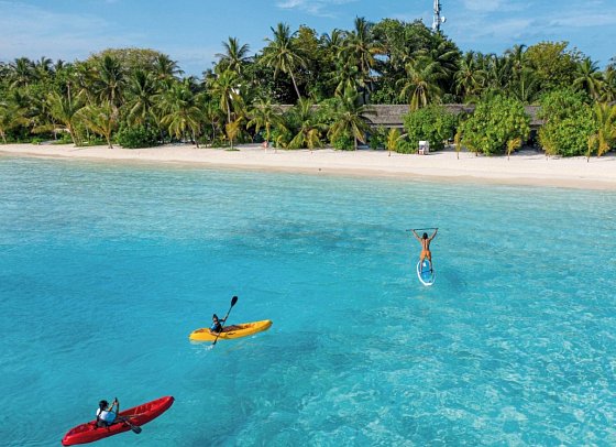 Outrigger Maldives Maafushivaru Resort