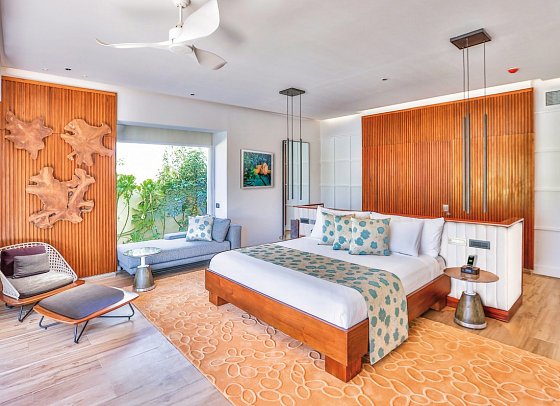 Emerald Maldives Resort & Spa - Wohnbeispiel Jacuzzi Beach Villa (Zimmercodierung VB3)