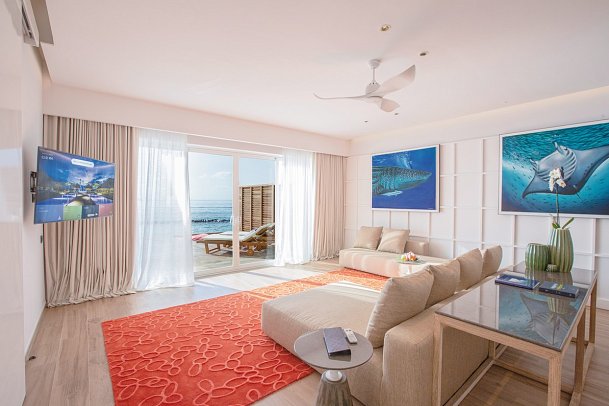 Emerald Maldives Resort & Spa - Wohnbeispiel Water Villa (Zimmercodierung VX1)