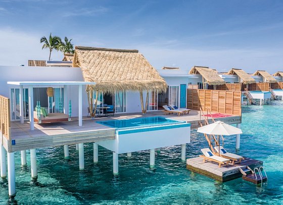 Emerald Maldives Resort & Spa - Wohnbeispiel Water Villa with Pool (Zimmercodierung VX3)