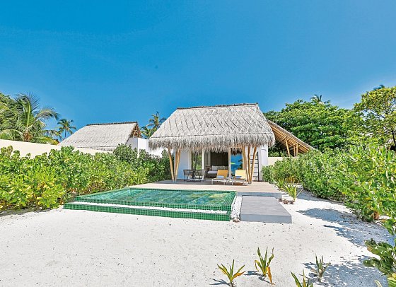 Emerald Maldives Resort & Spa - Wohnbeispiel Beach Villa with Pool (Zimmercodierung VB4)