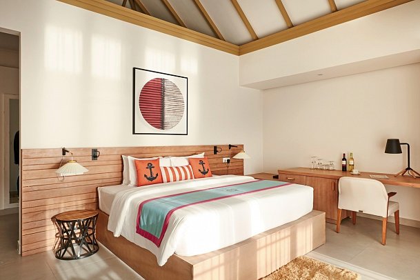 Sun Siyam Iru Veli - Wohnbeispiel Beach Villa with Pool (Zimmercodierung VB1)