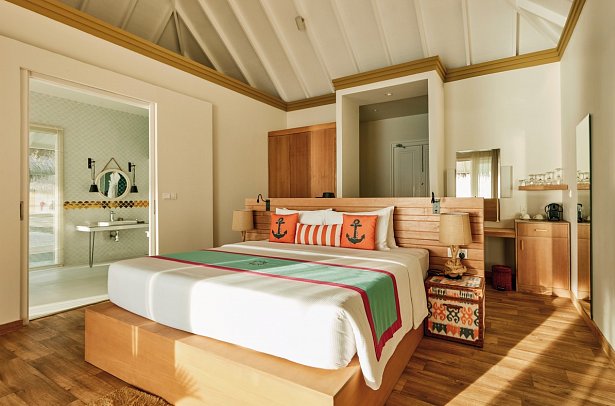 Sun Siyam Iru Veli - Wohnbeispiel Ocean Villa with Pool (Zimmercodierung VX1)