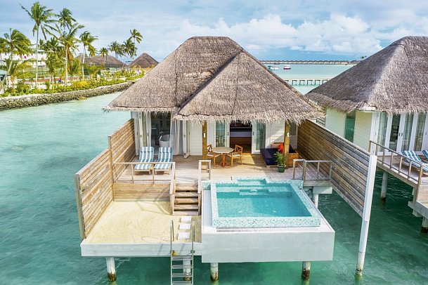 Sun Siyam Iru Veli - Wohnbeispiel Dolphin Ocean Villa with Pool (Zimmercodierung VX2)