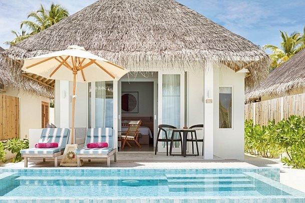 Sun Siyam Iru Veli - Wohnbeispiel Family Beach Villa with Pool (Zimmercodierung FB1)