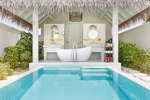 Sun Siyam Iru Veli - Wohnbeispiel Grand Beach Villa with Pool (Zimmercodierung VB2)