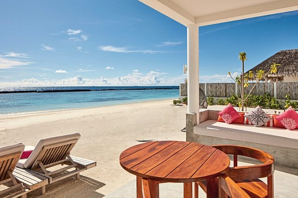 Sun Siyam Iru Veli - Wohnbeispiel Grand Beach Villa with Pool (Zimmercodierung VB2)