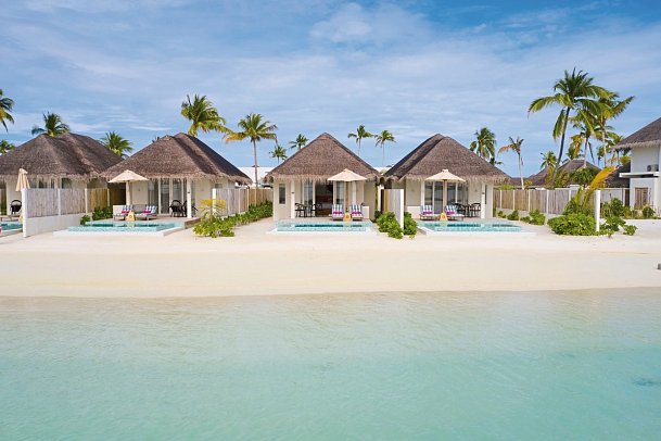 Sun Siyam Iru Veli - Wohnbeispiel Beach Villa with Pool (Zimmercodierung VB1)