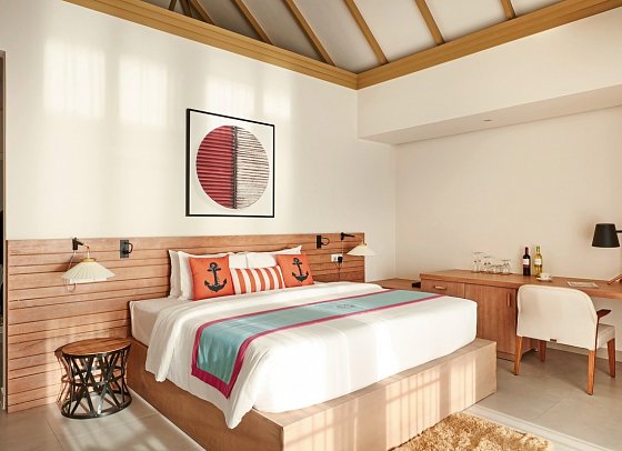 Sun Siyam Iru Veli Maldives - Wohnbeispiel Beach Villa with Pool (Zimmercodierungen VB1 & VV1)