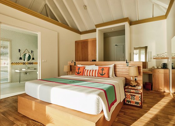 Sun Siyam Iru Veli Maldives - Wohnbeispiel Ocean Villa with Pool (Zimmercodierungen VX1 & VV3)