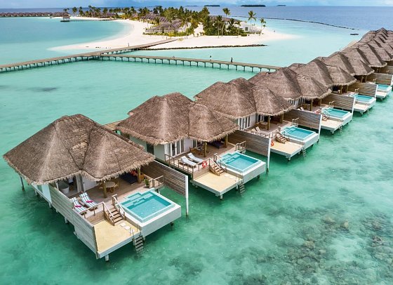 Sun Siyam Iru Veli Maldives - Wohnbeispiel Dolphin Ocean Villa with Pool (Zimmercodierungen VX2 & VV4)