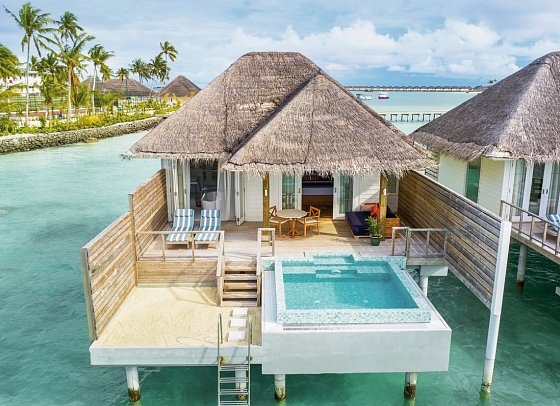 Sun Siyam Iru Veli Maldives - Wohnbeispiel Dolphin Ocean Villa with Pool (Zimmercodierungen VX2 & VV4)