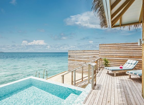 Sun Siyam Iru Veli Maldives - Wohnbeispiel Dolphin Ocean Villa with Pool (Zimmercodierungen VX2 & VV4)