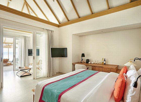 Sun Siyam Iru Veli Maldives - Wohnbeispiel Family Beach Villa with Pool (Zimmercodierungen FB1 & FV1)