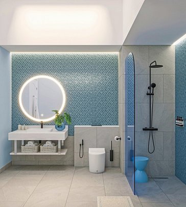 Eri Maldives - Modellbild Bad (Zimmercodierung VB2)