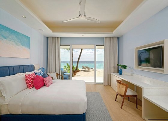 Eri Maldives - Wohnbeispiel Beach Villa (Zimmercodierungen VB2 & VB3)