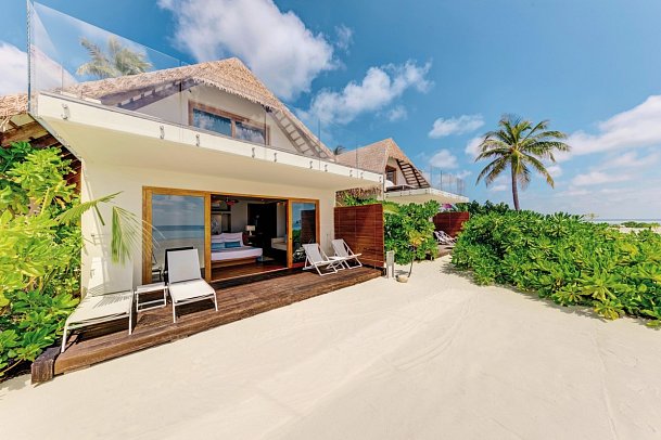 Cinnamon Velifushi Maldives - Wohnbeispiel Beach Bungalow (Zimmercodierung BB1)