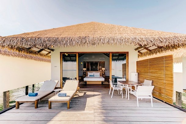Cinnamon Velifushi Maldives - Wohnbeispiel Water Bungalow (Zimmercodierung BX1)