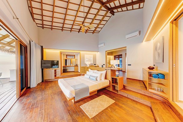 Cinnamon Velifushi Maldives - Wohnbeispiel Water Suite with Pool (Zimmercodierung WX1)