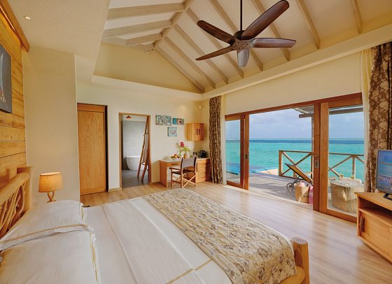 You&Me Maldives - Wohnbeispiel Aqua Suite Pool (Zimmercodierungen WX2 & WX8)