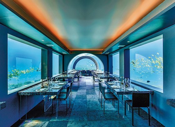 You&Me Maldives - H2O Unterwasserrestaurant